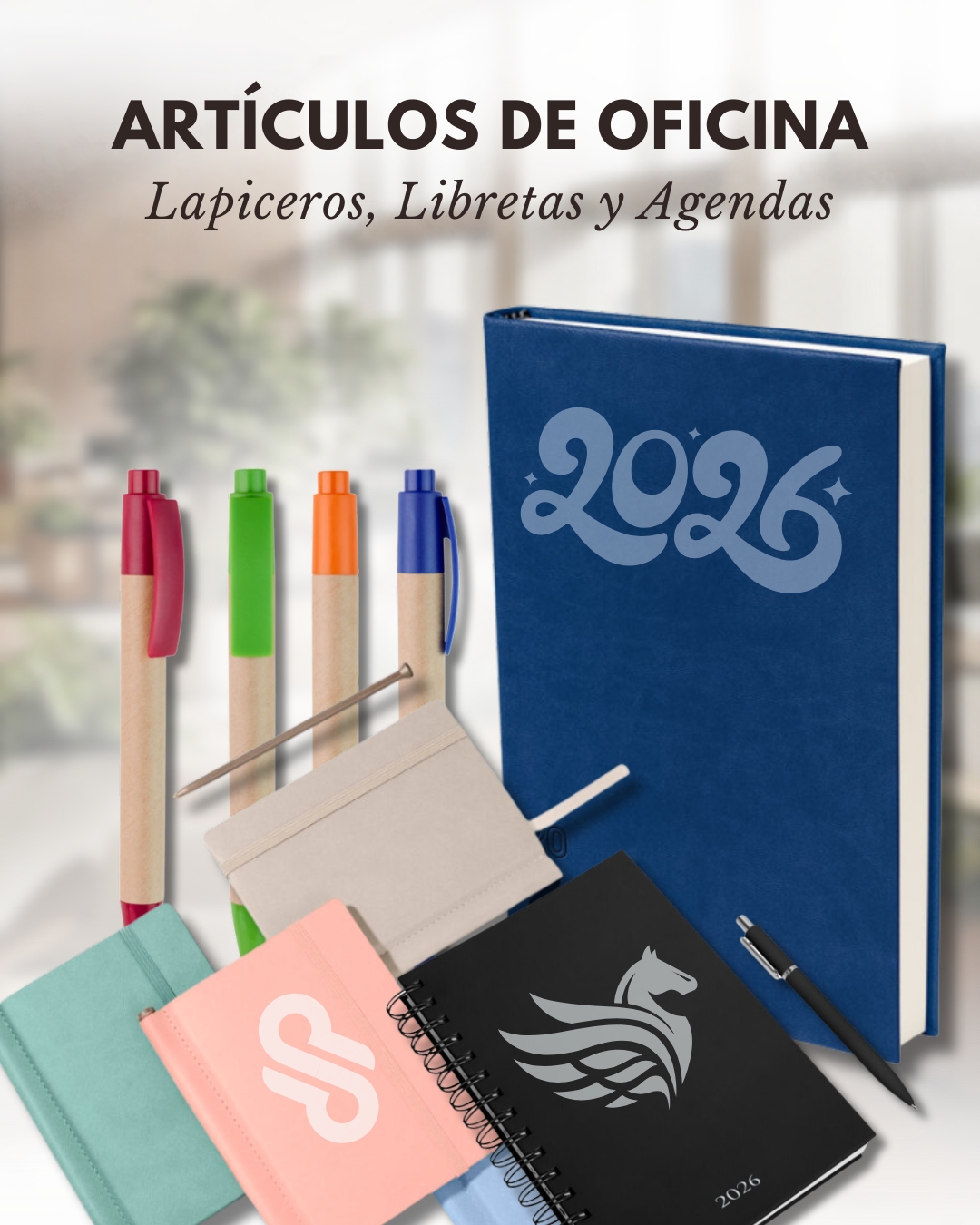 Personaliza con tu logo tazas, termos, y articulos de oficina