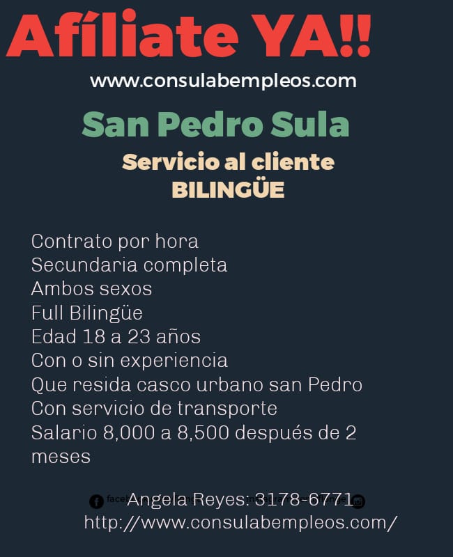 Servicio al cliente bilingue
