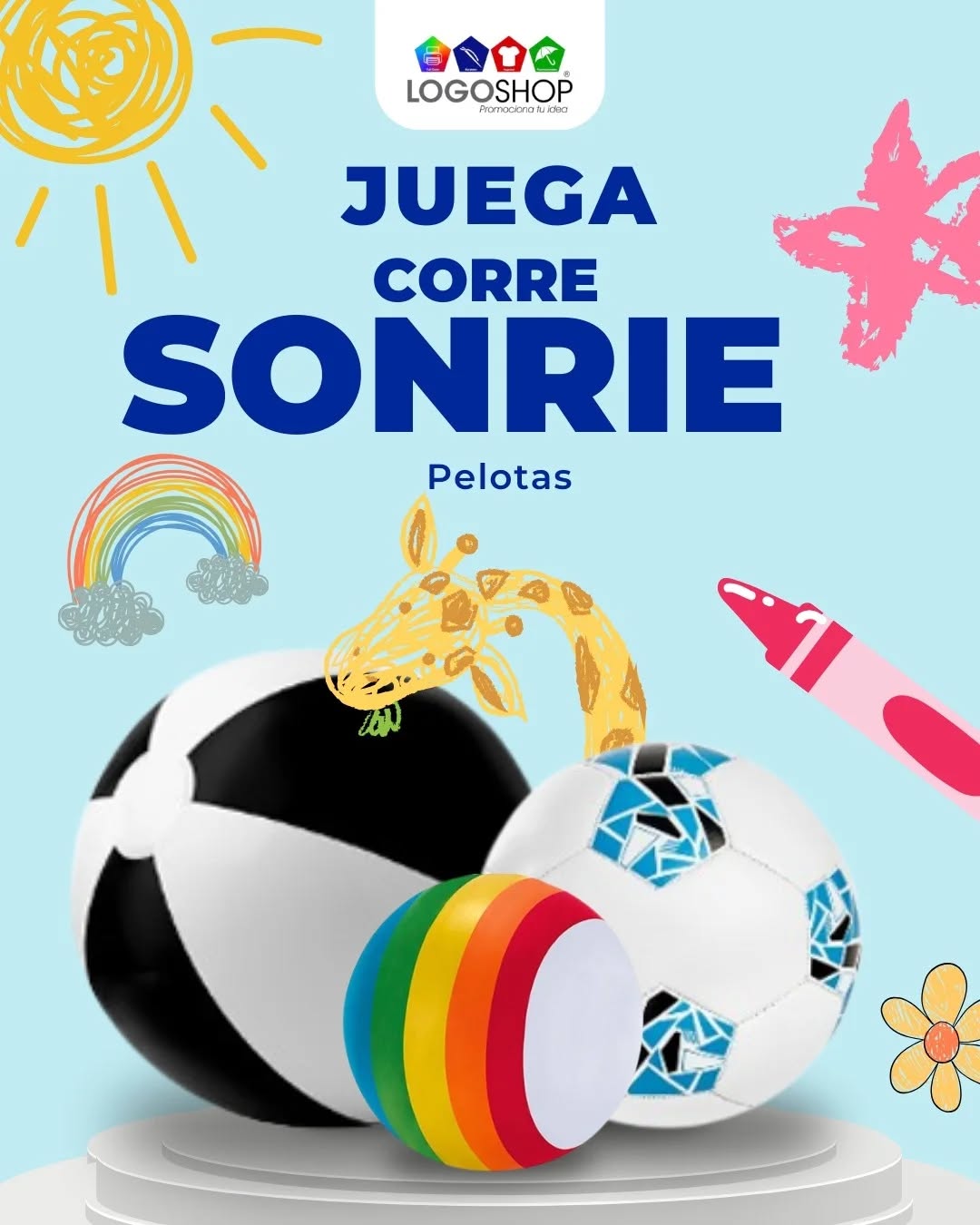Celebra con lo mejor en promocionales personalizados: pelotas, mochilas y loncheras