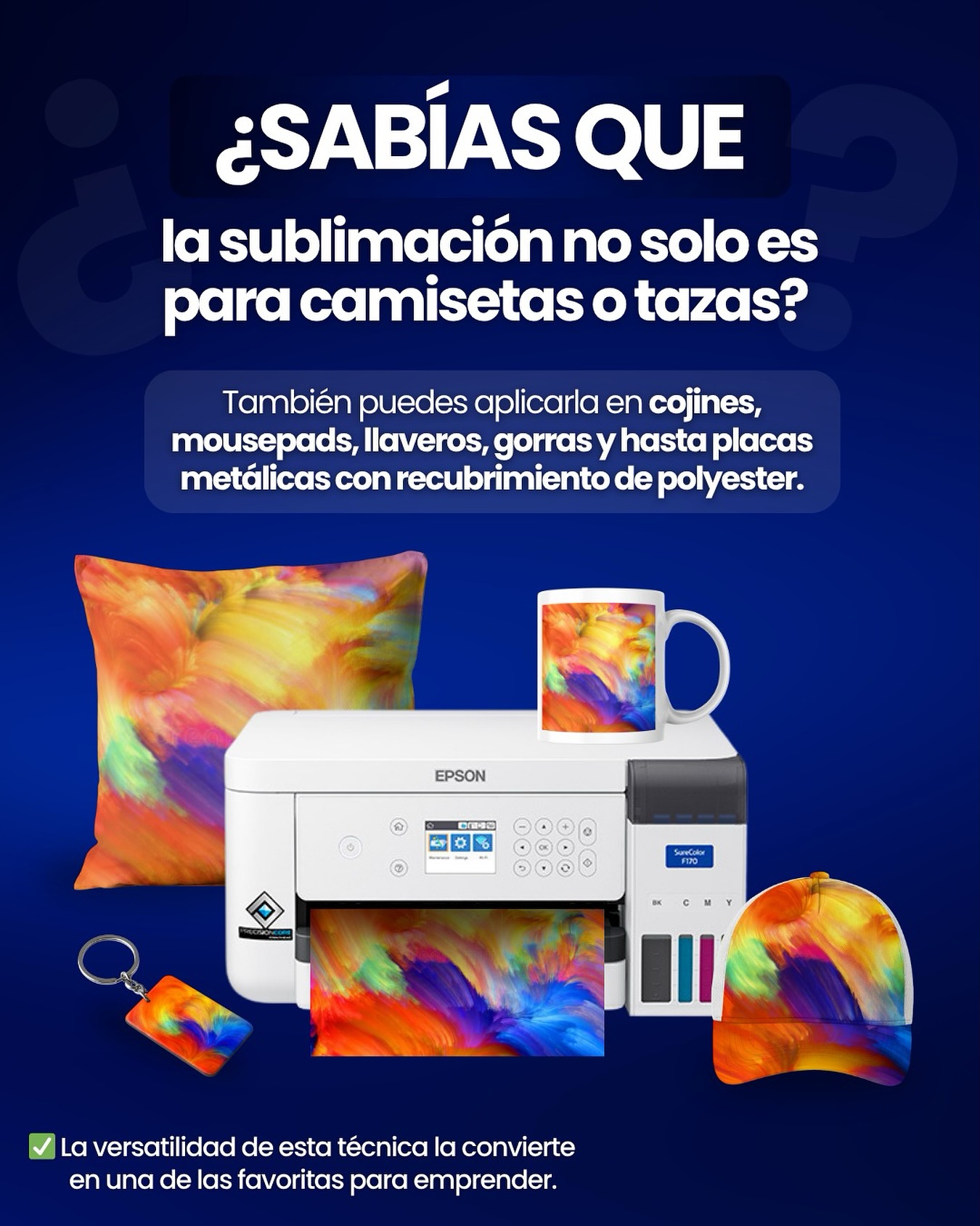 Tu negocio de sublimación puede ir más allá de lo común.