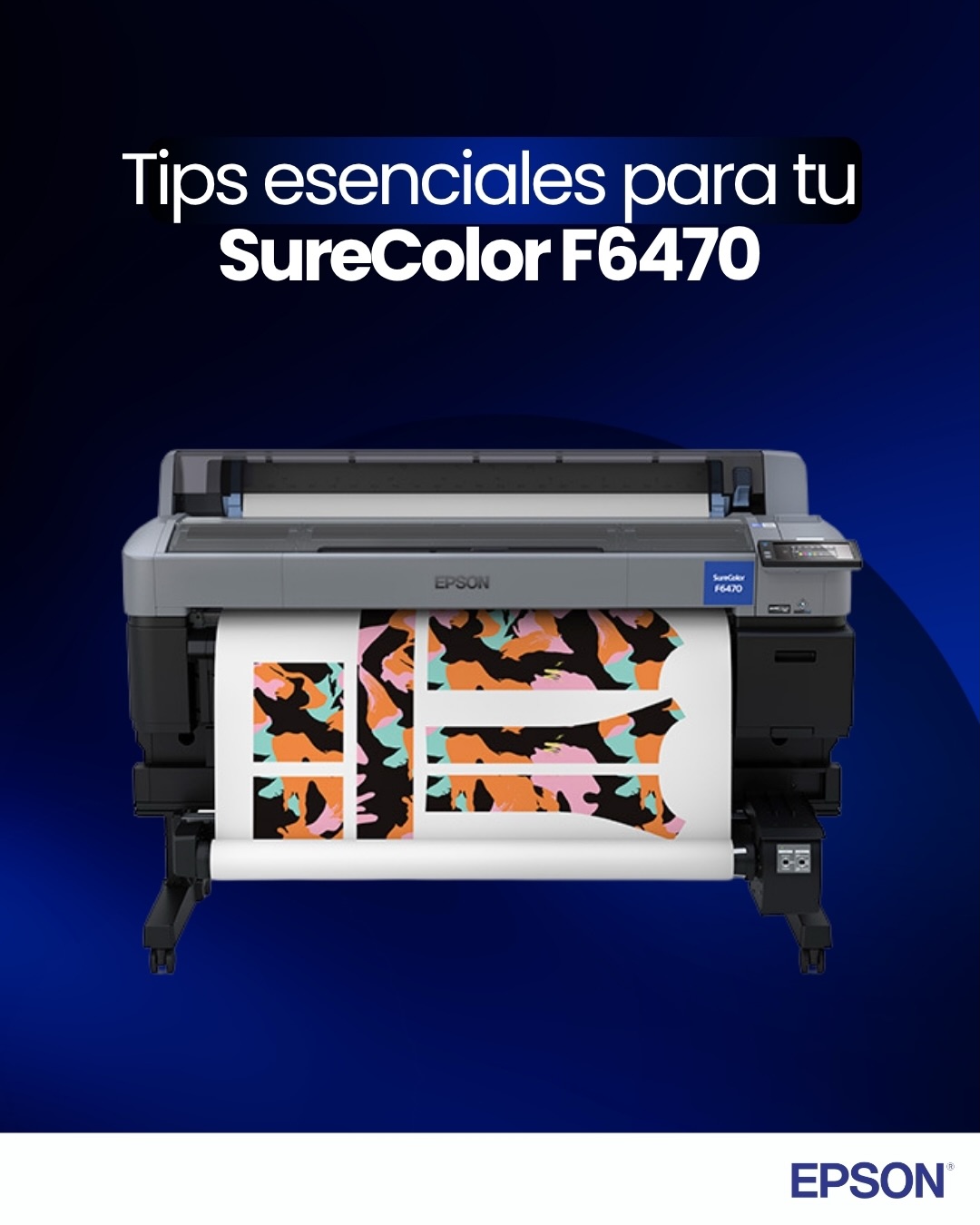 Dale a tu #Epson SureColor F6470