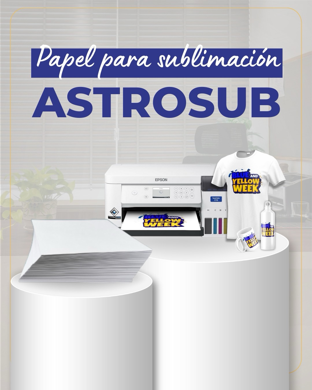 Papel para sublimación profesional