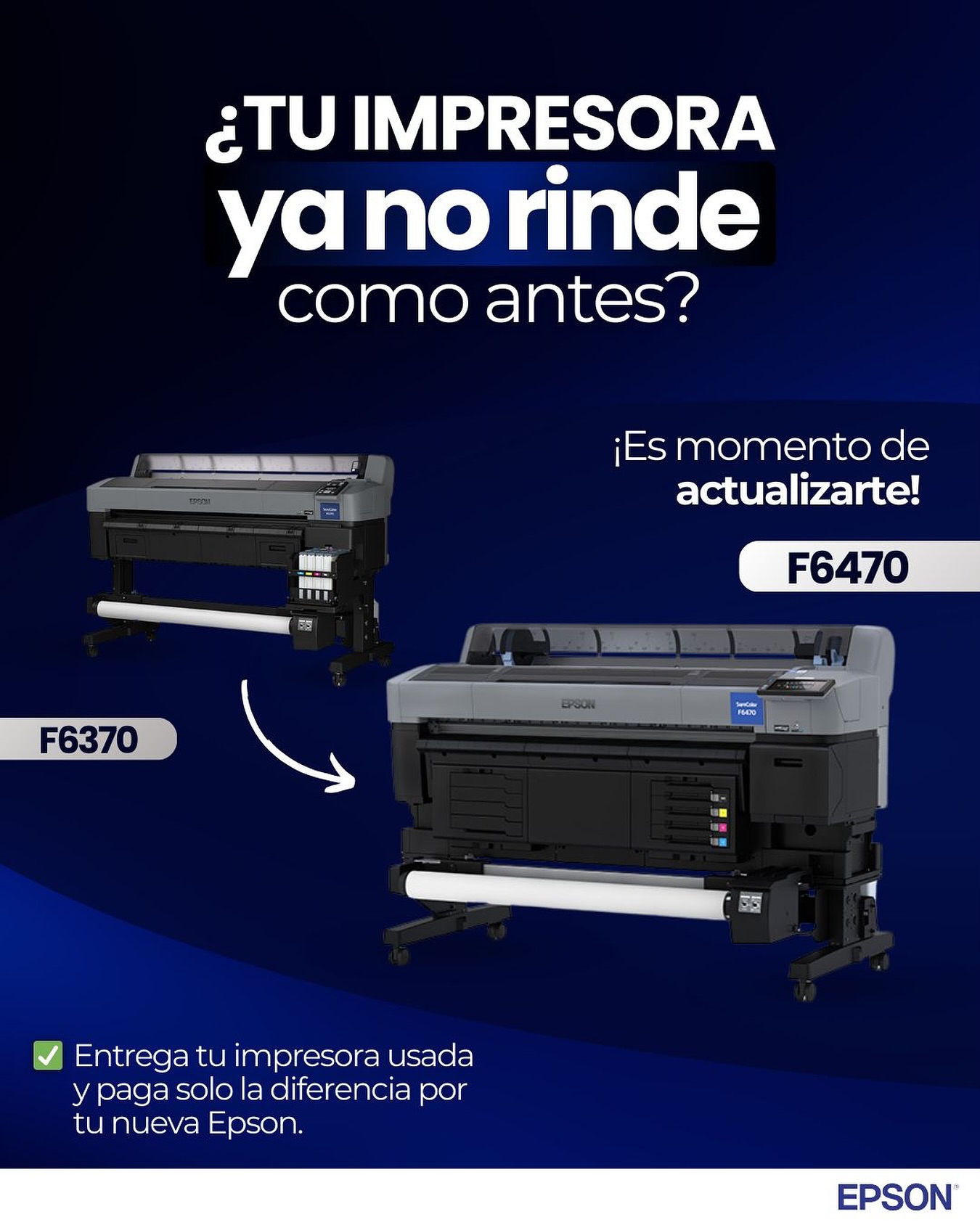 ¡Actualízate con la mejor tecnología en #Epson!