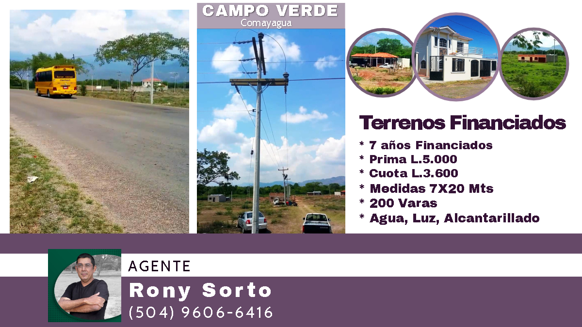 Venta de Terrenos Bienes Raices Honduras Propiedades en Honduras